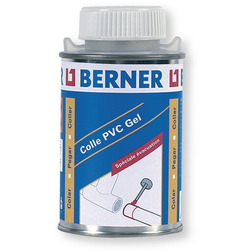 Colle PVC gel pot 250 ml évacuation